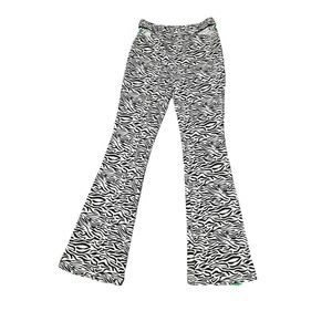 Wild Fable Zebra Print High Rise Hip Cut Out Flare Pants - Size XXS